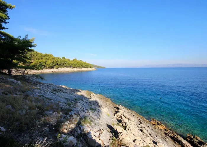 Nyaraló Secluded Fisherman's Cove Spiliska, Korcula - 9142 Vela Luka